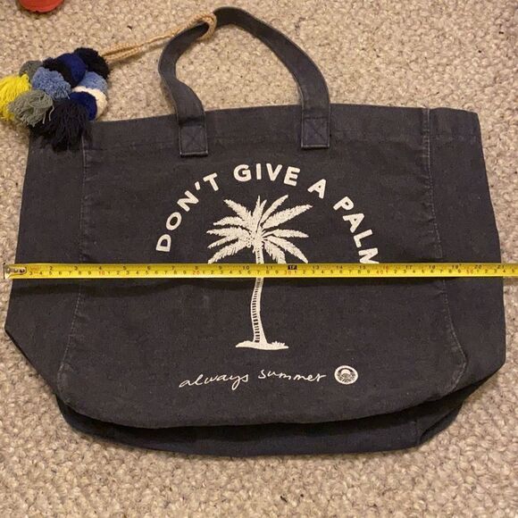 SUNDRY beach/ summer bag in very good condition.  “I don’t give a palm “ - Picture 9 of 12